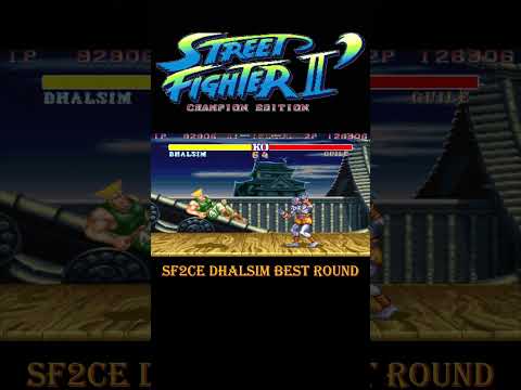 Sf2ce Dhalsim Best Round  | #shorts #youtubeshorts