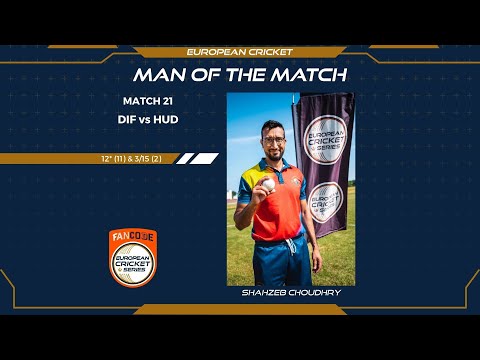 Superb Shahzeb Choudhry seals the deal at FanCode ECS Sweden Stockholm