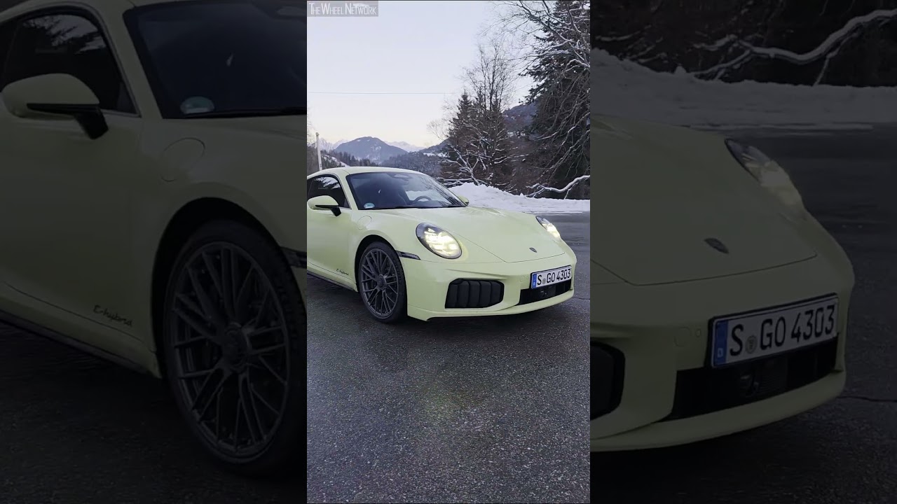 2026 Porsche 911 Turbo S (992.2) – Cartagena Yellow Metallic #automobile #porsche #sportscar #911