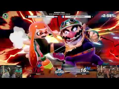 SYN 19 - Grip | Space (Inkling) Vs. Solary | Glutonny (Wario) - Winners Final - Ultimate Singles