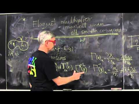 ChaosBook.org chapter Cycle stability - Floquet multipliers are conjugacy invariants