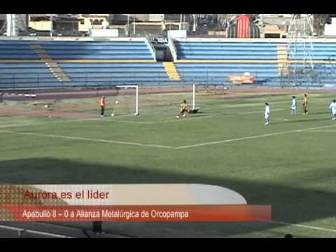 FBC Aurora golea 8 - 0 a Alianza Metalúrgica - PURO DEPORTE
