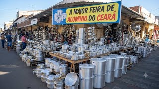 PANELA BARATA EM JUAZEIRO DO NORTE! Conheça a Maior Feira de Alumínio do Ceará 📦💥 21 de agosto 2026