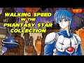 Walking Speed In The Phantasy Star Collection Sega Saturn
