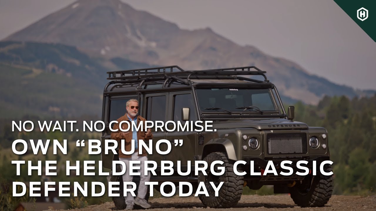 No Wait. No Compromise. Own “Bruno” the Helderburg Classic Land Rover Defender Today