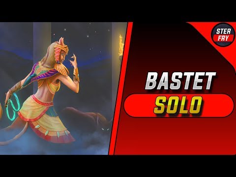 Bastet Solo: Best Solo Bastet Build! - Smite