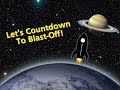 Countdown From 10 To Blast Off With A Rocket Launching To Outer Space Video