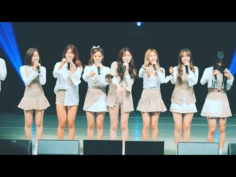[4k Fancam/직캠] 161026 (우주소녀)WJSN (Cosmic Girls) Y틴 인사법 @KT 청춘해 토크콘서트