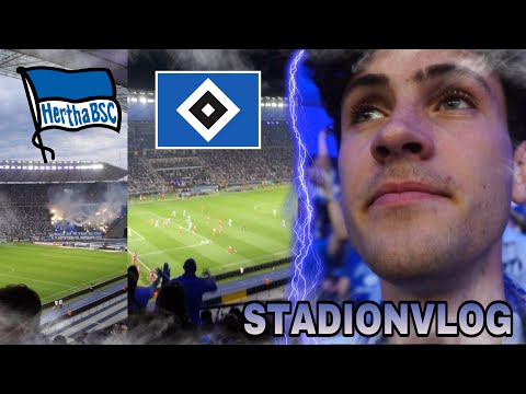 HINSPIEL DER RELEGATION VOR 75.000 ZUSCHAUERN ⎮ HERTHA BSC -HSV STADIONVLOG