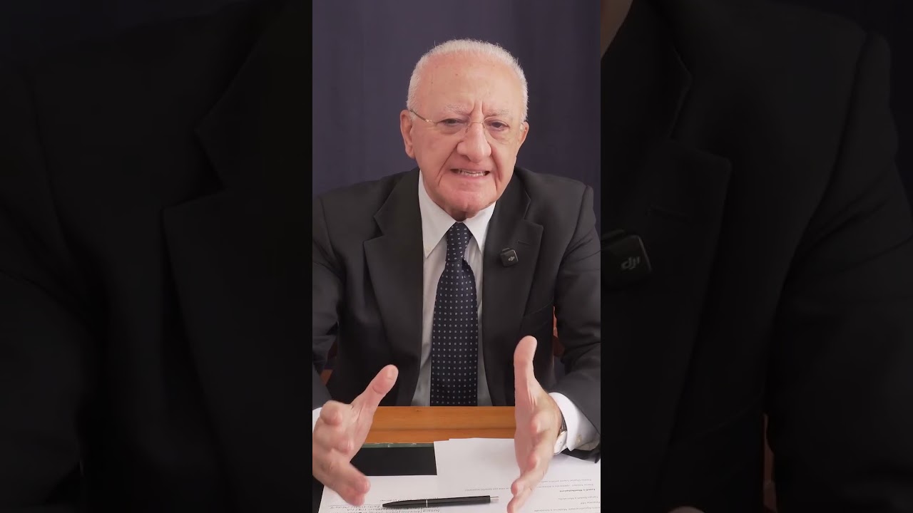 DE LUCA SUL DECRETO SCUOLA, CRITICA IL GOVERNO E L'OPPOSIZIONE SULLE SOLUZIONI