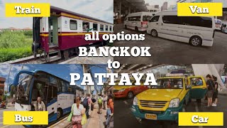 How to Get from Bangkok to Pattaya By Bus, Taxi and Train: Pattaya guide
