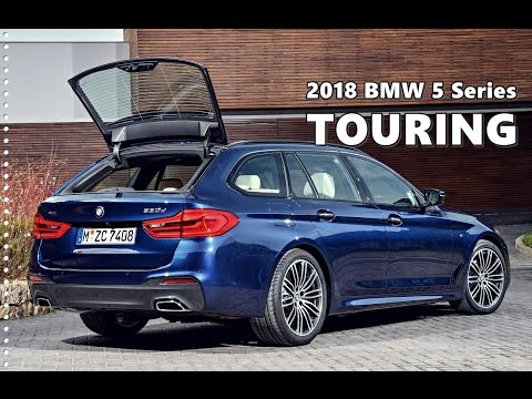 BMW 5 Series Touring (2018) Test Drive, Exterior, Interior