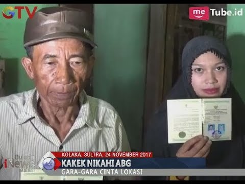 Unik!! Terlibat Cinta Lokasi, Seorang Kakek Nikahi Gadis ABG Berumur 17 Tahun - BIM 24/11