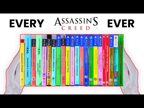 Unboxing Every Assassin's Creed + Gameplay | 2007-2023 Evolution