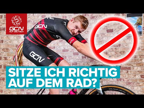 Am I sitting correctly on the bike?