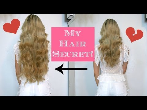 My hair extensions & how to clip them in! IRRESISTIBLE...