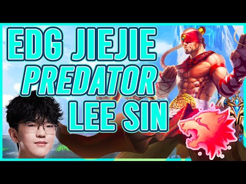 EDG JieJie's *PREDATOR* Lee Sin?! (Worlds Champion) - Learn To Gain & Push A Lead!!