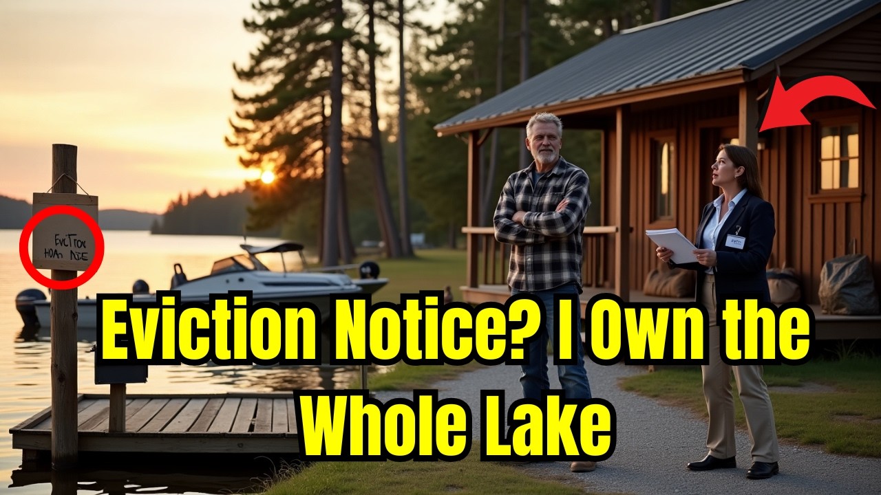 HOA Tried to Evict Me From My Lake Cabin — But I Own the Whole Lot AND Their Boat Dock"