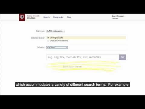 Iu Course Catalog