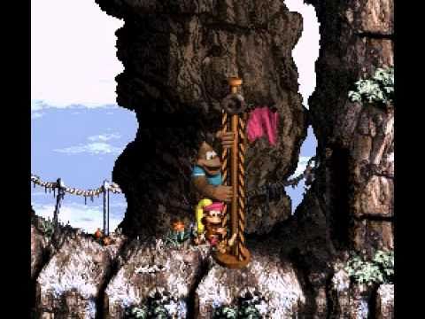 SNES Longplay [108] Donkey Kong Country 3 (part 1 of 2)