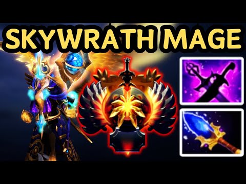 🔥 SKYWRATH MAGE MID = INFINITE SPELL MACHINE GUN | DOTA 2 🔥
