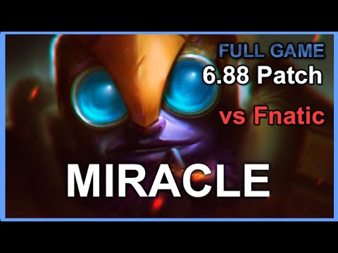 OG Miracle Tinker vs Fnatic @ The Summit 5 Full Game