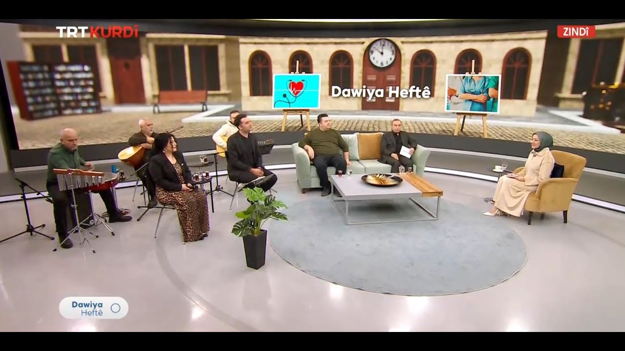 DR MEHMET FADIL EDEBALI Û OPR DR ÛBEYDULLA SEVGÎLÎ BÛN MÊVANÊ DAWIYA HEFTÊ