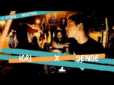 Iori X Dende - 2 Fase - 1 Etapa Seletiva - Batalha Da Estação 2018 - Guará/Df