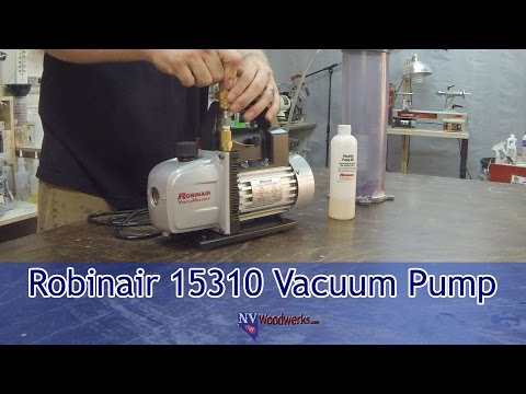 Choosing A Vacuum Pump For Stabilizing Wood - The Robinair 15310