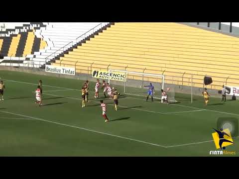 Gol de Diego Silva zagueiro do linense!!  Novorizontino x Linense