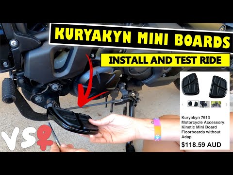 VS♀️ Kuryakyn 7613 Mini Floorboards (Vulcan 650)
