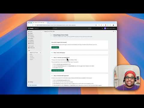 How to Setup Magical Order Form Fields