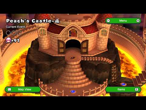 Peach's Castle - New Super Luigi U 100% Star Coins All Secret Exits