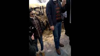 PAUL LAWRENCE BIRDSONG SPEAKING AGAINST RACISM WITH MSU DURING THE MARCH