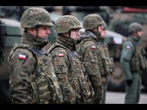 Men in Poland of draft age (up to 55) are summoned for routine military exercise