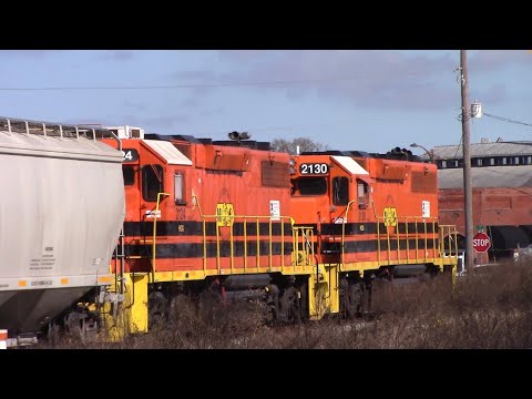 HOG 2130 & 2124 works the Heart of Georgia train with loud K5LA 11/21/22