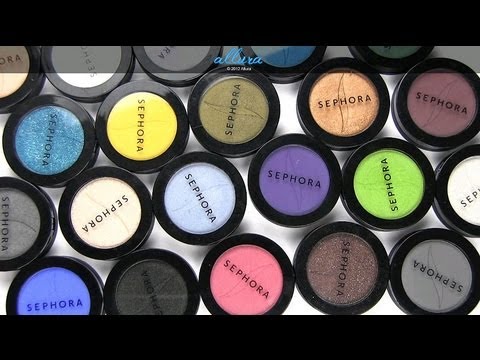 Sephora Colorful Eye Shadow Collection: Live Swatches & Review
