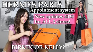 UPDATED: HOW TO GET a BIRKIN or KELLY in PARIS  *system at all 3 stores*