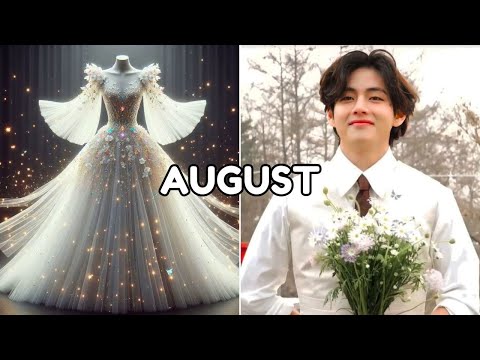 🎉Choose your birthday month and see your prince and princess dress 🌟 👗🤴💖😍😘