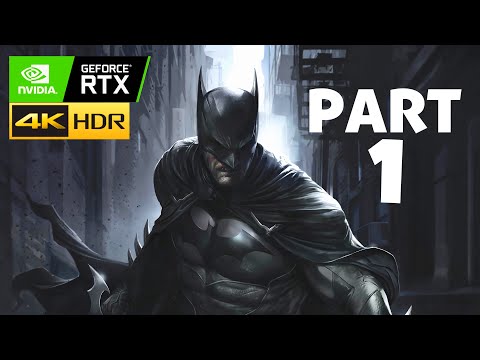 BATMAN ARKHAM KNIGHT RTX 4080 Walkthrough Gameplay Part 1 - INTRO (FULL GAME)