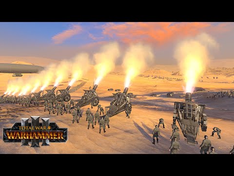 NEW UNITS | GERMAN IMPERIAL ARMY VS Norsca - TW Millennium Mod |Total War WARHAMMER3 |FIRESupport|4K