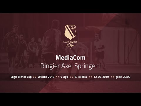 Skrót spotkania MediaCom - Ringier Axel Springer I ( Legia Biznes Cup Wiosna 2019 )