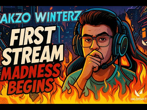 My first stream: Valorant Live | Rakzo Winterz 🚨 #live