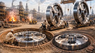 Amazing Recycling & Manufacturing Process – Giant Sugar Mill Wheel Made by Pakistani Mechanics 🔥 MQDEFAULT Thumbnail