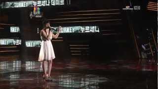 2012 K-Pop World Festival TURKEY - Nursena Demir (We Were in Love) Performance
