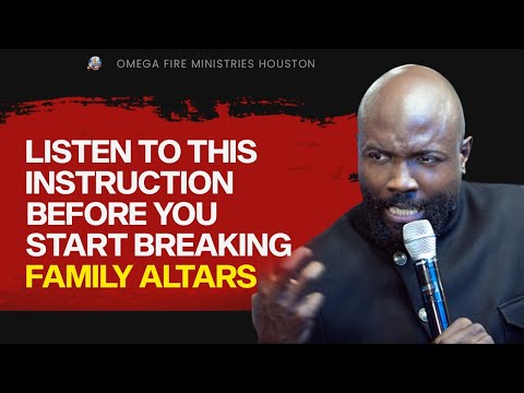 Listen To This Instruction Before You Start Breaking Evil Family #Altars