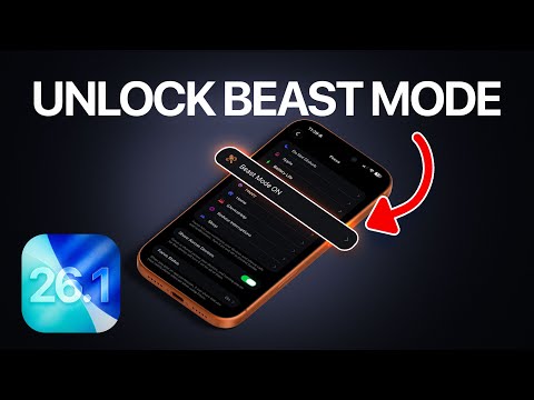 Enable BEAST MODE on iPhone 