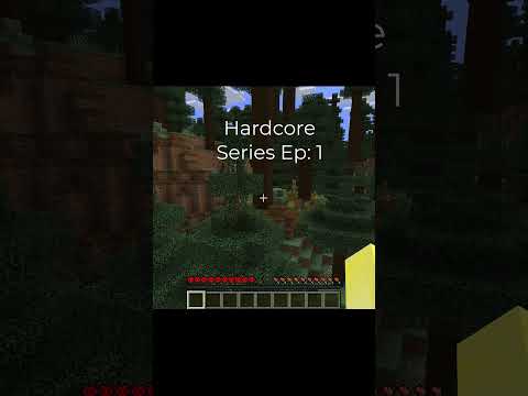 Queesers - The EPIC Beginning of HARDCORE Series: Episode 1 #minecraft #shorts