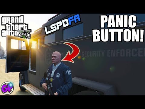 OFFICER PANIC BUTTON GTA V LSPDFR POLICE MOD GTA 5 LAPD SWAT CAPTAIN GARRETT PLAYS GRAND THEFT AUTO