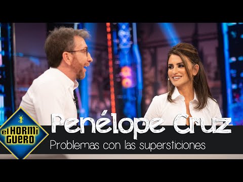 Penélope Cruz confiesa su 'problema' con las supersticiones - El Hormiguero